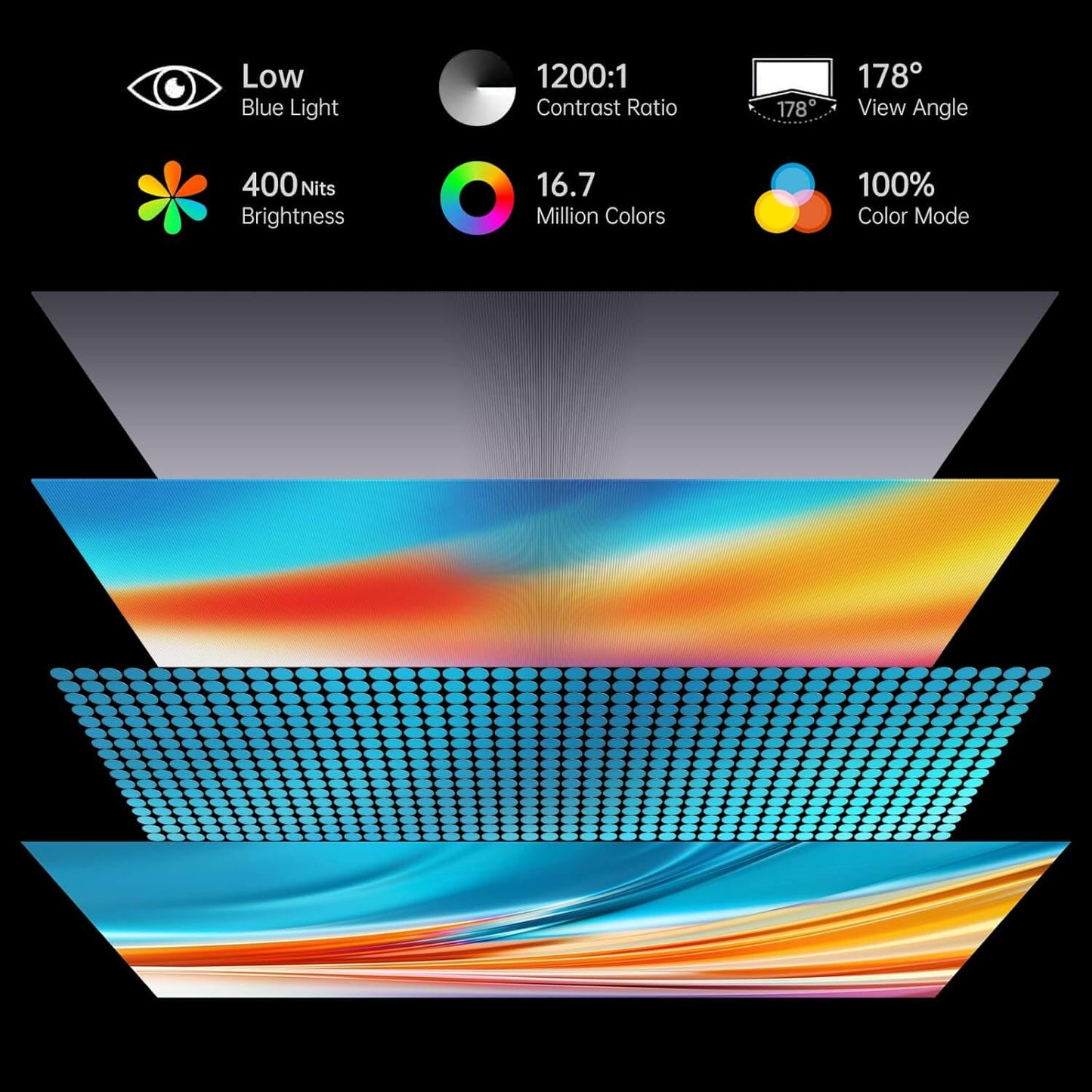 15,6 tums 4K bärbar extern bildskärm UHD 3840x2160 100 % sRGB USB-C HDMI för bärbar dator MacBook PS5 Xbox