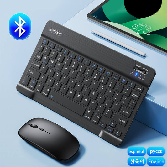 タブレットとスマートフォン用のBluetoothキーボードとマウス