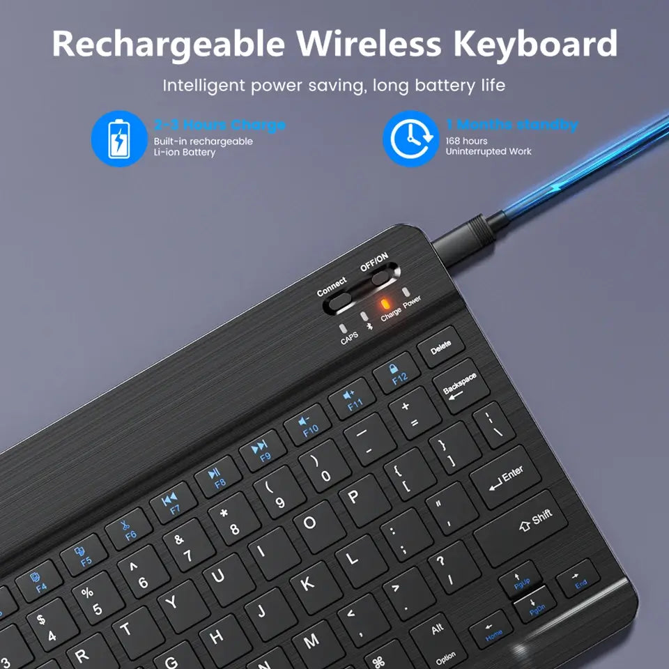 Bluetooth-tangentbord och -mus för surfplattor och smartphones